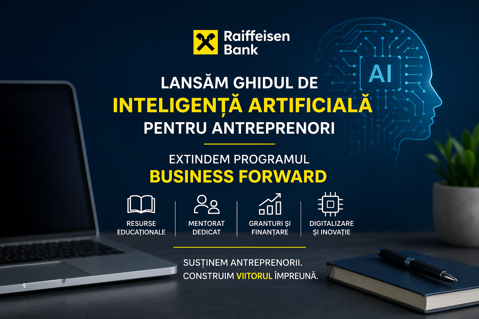 Raiffeisen Bank lansează un ghid de inteligență artificială