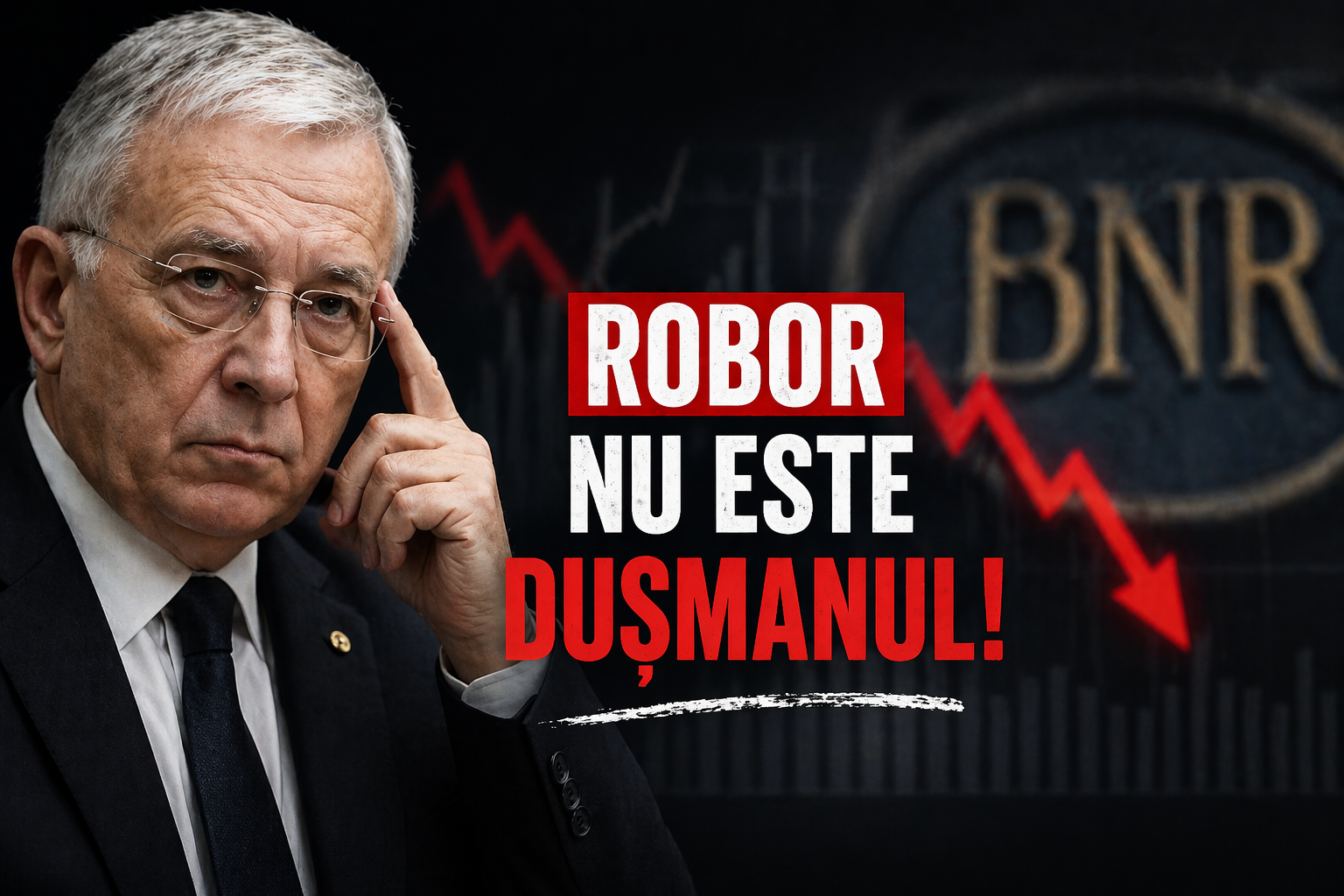 Mugur Isărescu: „ROBOR nu este dușmanul României”.